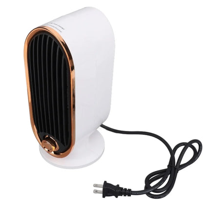 Mini Heater Fan Dual Hot Cold Vertical Portable Desktop Quiet Office Use Personal Space Warmer Cooler For Indoor Home Room Desk
