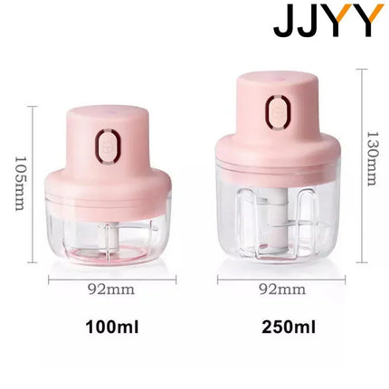 100/250ML Electric Garlic Maker Blender Meat Grinder Garlic Masher New Style Household Kitchen Appliance