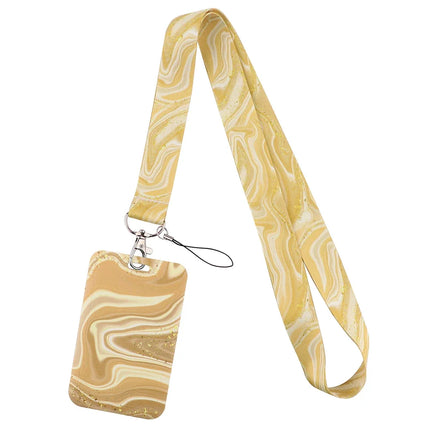 New Sakura Cherry Blossoms Flower lanyard card ID Badge Holder Keychain Pass Gym Mobile Kids Key Holder Key Rings Gift