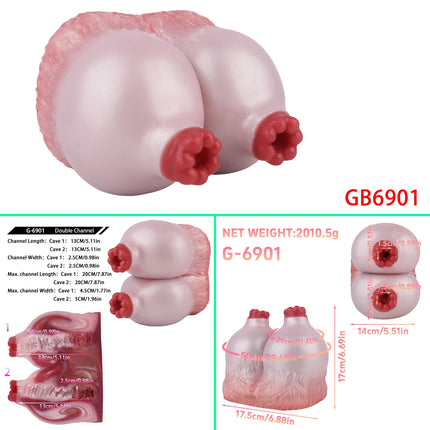 GEEBA Fantasy Big Breasts Men's Masturbator Sex Toys For Men18+ Realistic Vagina Pocket Pussy Men's Onahole Adult Man Stroker