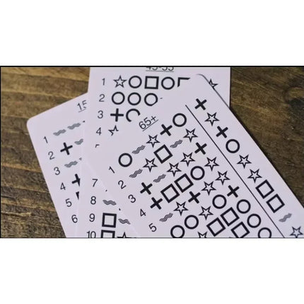Sequence (Gimmicks and Online Instructions) by Rich Relish Mentalism Magic Tricks Illusions Prediction Close up Magic Props Fun