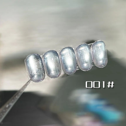 1-10pcs WS Sparkling Blue Glass Bead Cat Magnetic Gel Nail Polish Flash Whitening Popular Semi Permanent Soak Off UV Gel Varnish