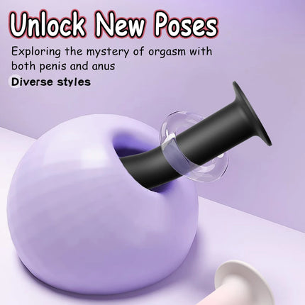 Flexible Liquid Silicone Dildo For Beginner Anal Plug Prostate Massager G Spot Personal Massage Tool Suction Cup Female Sex Toy