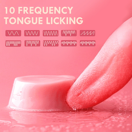 10 Modes Tongue Licking Vibrator For Women G Spot Clitoral Stimulator Dildo Nipple Female Masturbator Vibrators Sex Toys Aldult