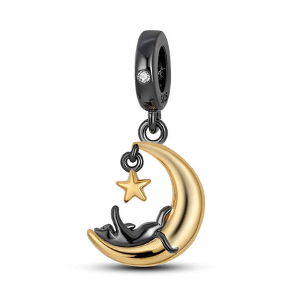2025 New Charm 925 Sterling Silver Glow Firefly Travel Airplane Cat Paw Dragon Bead Fit Bracelet Bangle Necklace DIY Jewelry
