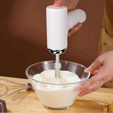 Electric mixer, milk frother, handheld egg beater, portable beverage coffee machine, cake cream machine, kitchen batter mixer