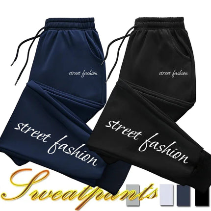 Hot Sales Men's Sweatpants Casual Sports Fitness Sportswear Outdoors Running Jogging Trousers Elastic Waist Comfort Long Pants