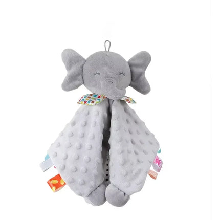 Personalized Baby Name Blanket Comforter Muslin Newborn Sleeping Doll Kid Sleep Toy Soothe Appease Towel Bib Saliva Towel Cotton