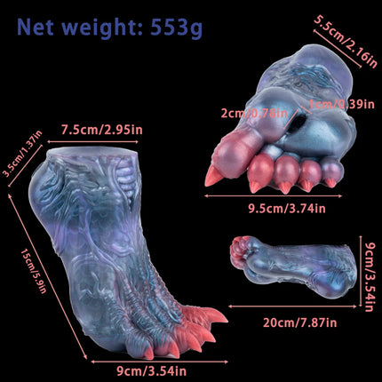 YOCY Male Masturbation Silicone Monster Paw Single Channel Men's Masturbator Pocket Pussy Onahole For Men Sex Toys for Man 18+
