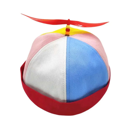 Bamboo Dragonfly Rainbow Sun Cap Funny Adventure Dad Hat Snapback Hat Helicopter Propeller Design for  Boys Girls Adult