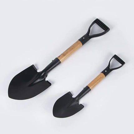 36/50.5cm Digging Shovel Manganese Steel Shovels Kids Trowel Waterproof Rustproof Garden Scoop for Outdoor Beach Camping