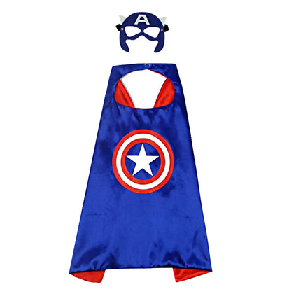 Marvel Superhero Toy Role Play Performance Props Capta Captain America Iron Man Action Figure Toy set Children's Halloween Gift