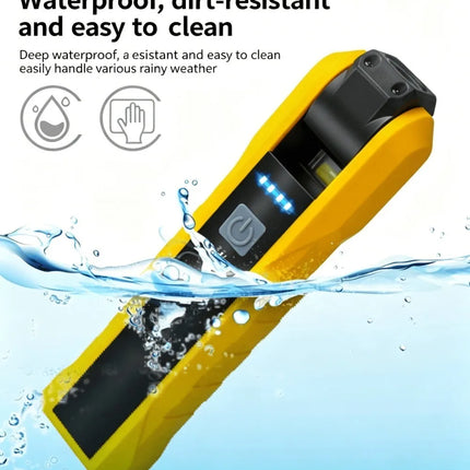 Rotatable COB Work Light LED Flashlight USB Charging Car Repair Lamp SOS Warning Light With Magnet Hook 4 Modes Camping Lantern