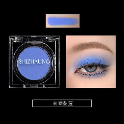 Chameleon Eyeshadow Powder Monochrome Matte Shimmer Metallic Glitter Gothic High Gloss High Colors Fine Flash lasting Eye Makeup