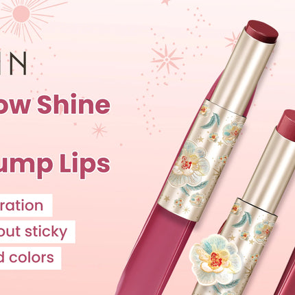 CATKIN GLOSSY LIP BALM Hydrating Lip Balm in 6 Vibrant Colors Moisturize, Protect & Soothe