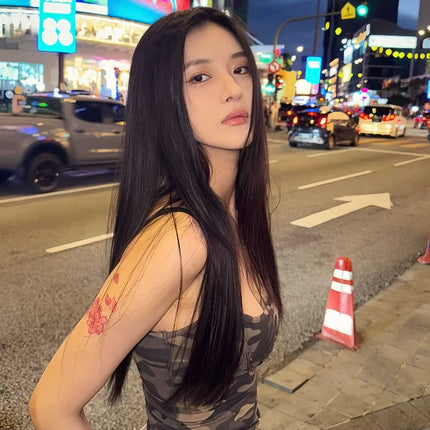 American Retro Camouflage Svel Strap Vest Women Summer Sexy Spicy Slim Fit Outerwear ort Versatile Small Top