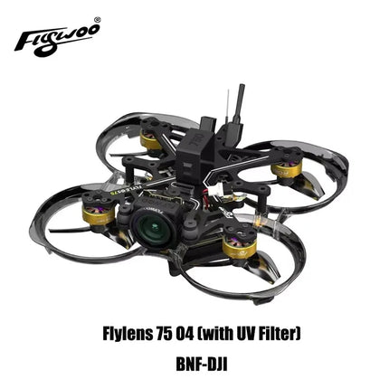 Flylens 75 HD O4 Wide 2S Whoop FPV Drone - High Definition Drone for Racing And Action Sports