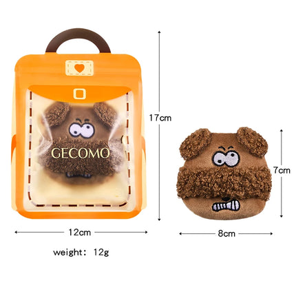 GECOMO Soft Plush Powder Puff for Loose Powder Setting Skin-Friendly Comfortable Flocking Makeup puff
