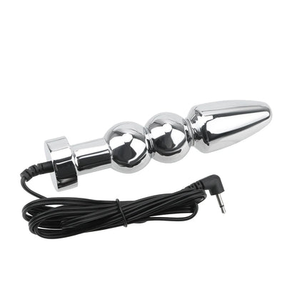 Electric Shocker Anal Butt Plug Sex Toy,Electrosex Bdsm Vagina Anus Ass Dilator,Electrostimulator Estim Buttplug Bi-Polar Toys