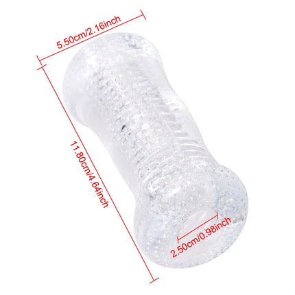 Hand Suction Male Masturbator Penis Pump Vibrators Artificial Vaginal Real Pussy for Men Cock Exerciser Glans Sucking Sex Toy 18