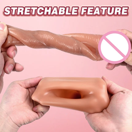 Sex Toys Women's Realistic Big Dildo Jelly Dildo Women Anal Huge Dildo Sex Toys Clitoris Double Penetration Masturbators 18