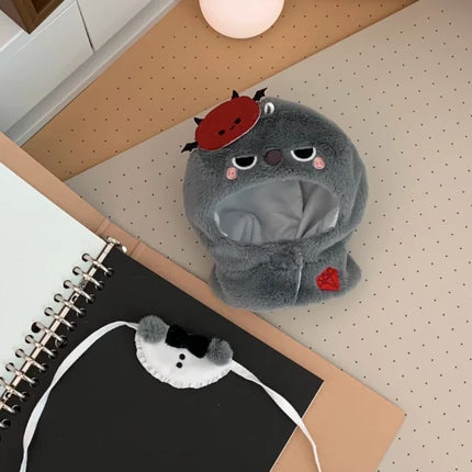 Only Clothing Love And Deep Space Peripheral Original Doujinshi 10cm Series Cloak Drool Towel Clothes Dressing Up Festival Gift
