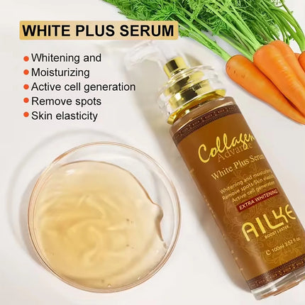 Collagen whitening essence, used for facial and body moisturizing, brightening skin, radiant skin, even black spots, age spots,