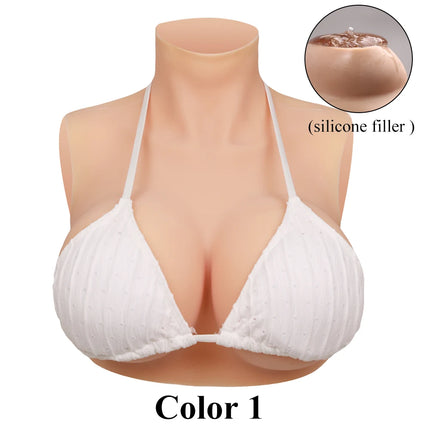 Silicone Crossdressing Boobs Fake Silicone Breast Forms Huge Boob B/C/D/F/G Cup Transgender Drag Queen Shemale Cosplay