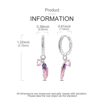 Original 925 Sterling Silver Tassel Earrings Women 2025 Zircon Ear Studs Sparkling Pave Hoop Earring Anniversary Jewelry Gift