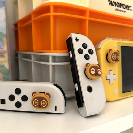 Animal Forest Switch 2 Protective Shell Cute Raccoon Cartoon Custom Oled Ns Lite Protective Shell Anime Peripheral Toy Gifts
