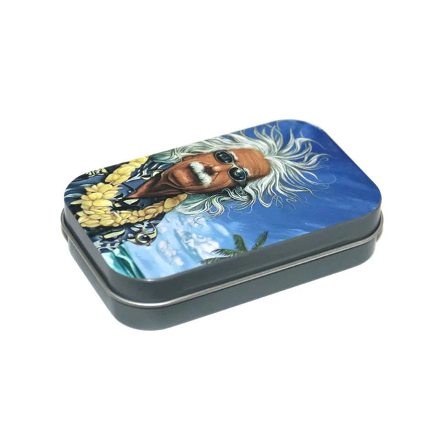 Cigarette Case Box Tobacco Storage humidor rolling paper box Jewelry Candy Coin Key Organizer Metal Tin Flip Gifts Sealed
