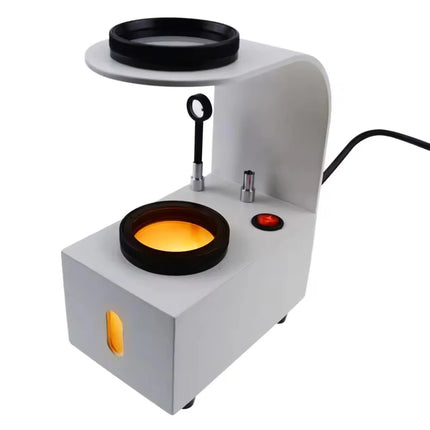 Built-In LED Light Source Portable Metal Desktop Polariscope Tool For Jewelry Gemstone Analysis