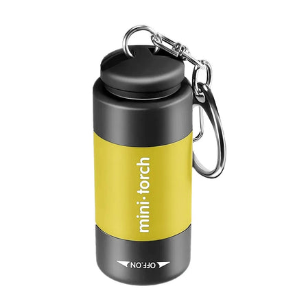 USB Rechargeable Camping Mini Flashlight Strong Light Pocket Keychain Flashlight Waterproof Outdoor Hiking LED Multifunctional