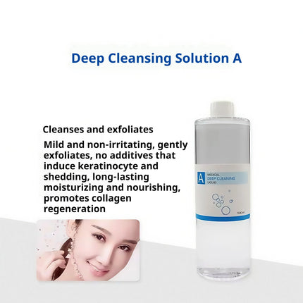 ABCD 500ml Aqua Hydra Peeling Solution Facial Serum For Dermabrasion Beauty Care Machine Deep Clean Exfoliate Moisturize