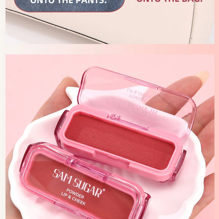 Natural Matte Blush Cream Long Lasting Waterproof Brightening Multi Use For Lips Face Cheeks Monochrome Nude