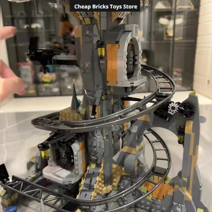 Cheapest DIY 4803Pcs Requiring Assembly Wizarding Bank Collectors Edition Building Block Model Birthday Christmas Gifts