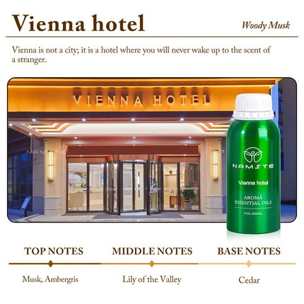 NAMSTE Support Dropshipping 500ML Hotel Collection Essential Oil Scent Luxury Hotel Inspired Perfumes Aroma Essential Oil