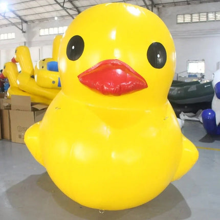 Floating Giant Inflatable Yellow Duck With Sunglasses Huge Sealed Inflatable Rubber Duck WaterPark Pool Decoration For Event