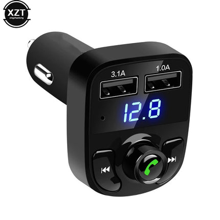 FM Transmitter Car MP3 Player TF Card U Disk Playback 3.1A USB Car Charger Handsfree Bluetooth-compati 5.0 Car Kit FM Modulator