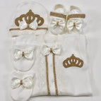 gold lace / 6-9M size 73