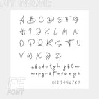 SMTBLKZ-FE  Font / Gold Color