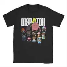 Hot Game Dispatch Peripherals Funny Graphic Print T-shirt Cotton Loose Casual Hip Hop Tees Streetwear Men Women Oversized Tops