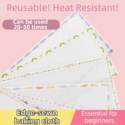 5Pcs Light Transmission Perler Beads Baking Cloth DIY Heat Resistant Ironing Sheets for Fuse Beads Reusable Edge-stitched