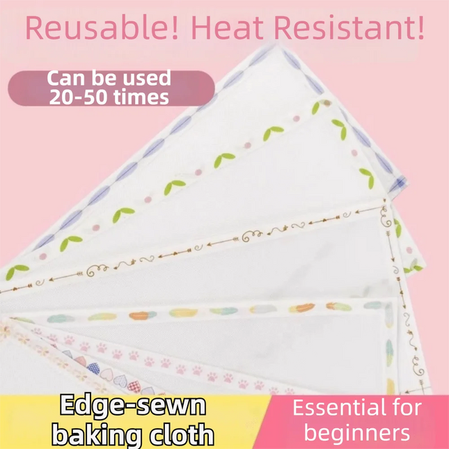 5Pcs Light Transmission Perler Beads Baking Cloth DIY Heat Resistant Ironing Sheets for Fuse Beads Reusable Edge-stitched