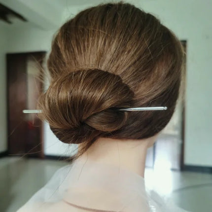 New Punk Metal Sword Hair Stick Chinese Simple Hair Pins for Women DIY Chopstick Hairstyle Design Tools Jewelry Accessories Gift