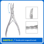 Curved rongeur