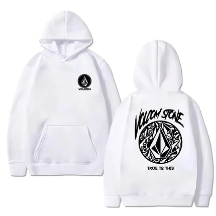 2026 Fashion Hoodie Women and man Hoody Volcom Stone Double-sided Casual Graphic Sports Tops Breathable Streetwear Clothing