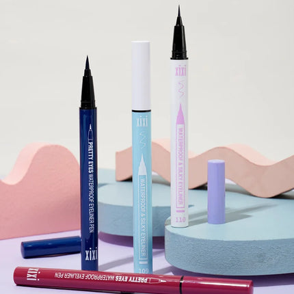 Professional Fast Dry Smooth Waterproof Eyeliner Pencils Eyes Brown Black Color Pigments Liquid Eye Liner Pen Make Up Tools