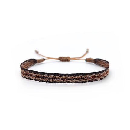 KKBEAD Colombia Bracelet Cloth Fabric Bracelets for Women Men Handwoven Braided Wristband Gift Wholesale Boho Friendship Jewelry