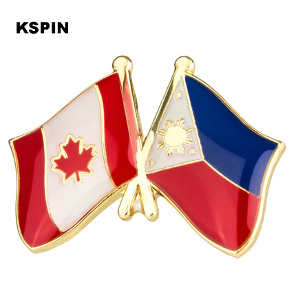Philippines Flag Badge Brooch Natinal Lapel Pins Flag Lapel Pins Country Flag Badge